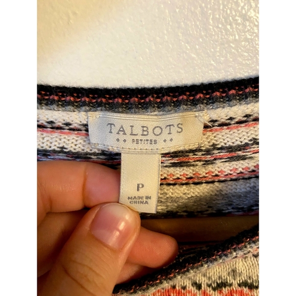 Thick patterned sweater from talbots - Picture 4 of 4